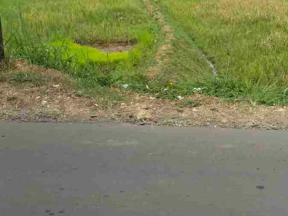 di jual tanah bibir jalan muka lebar