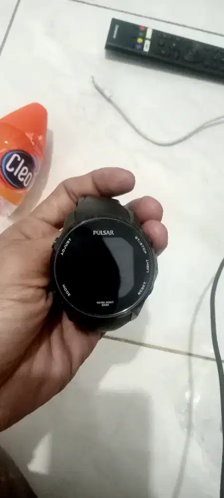 Jam Tangan Pulsar Ori Mines Batre sm Tali