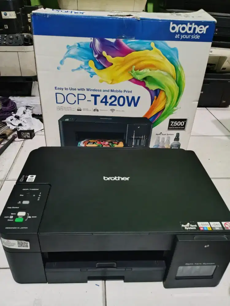 PRINTER BROTHER DCP T 420W SCAN COPY WIFI