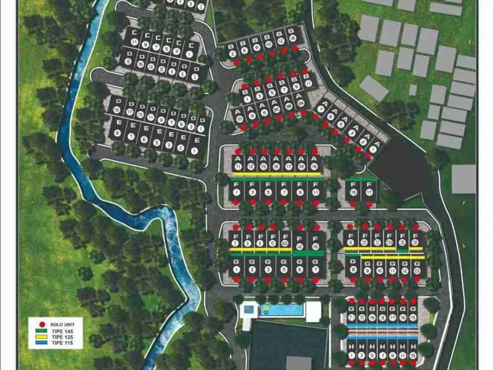 Kavling Cluster Hyarta Ecovillage Yogyakarta
