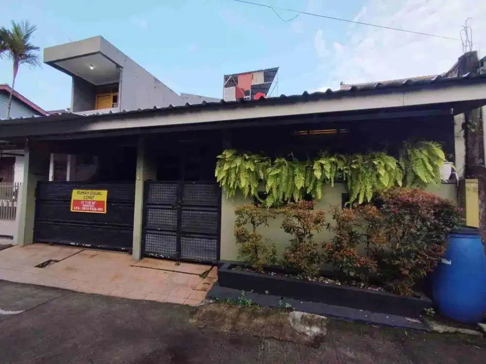 Rumah 2 lantai Second siap Huni Di Cimanggis depok