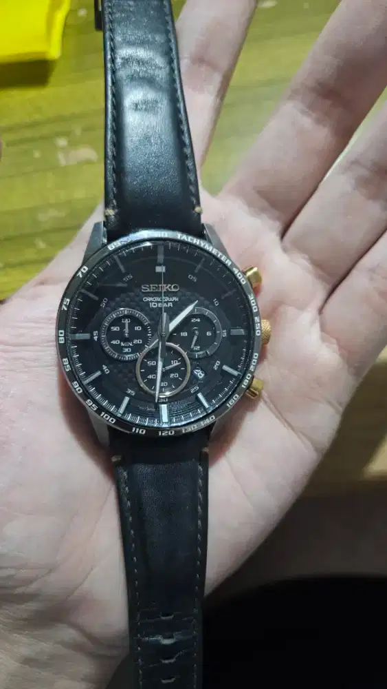 Seiko SSB361Chronograph - Stainless Steel Original - Jam Tangan Seiko