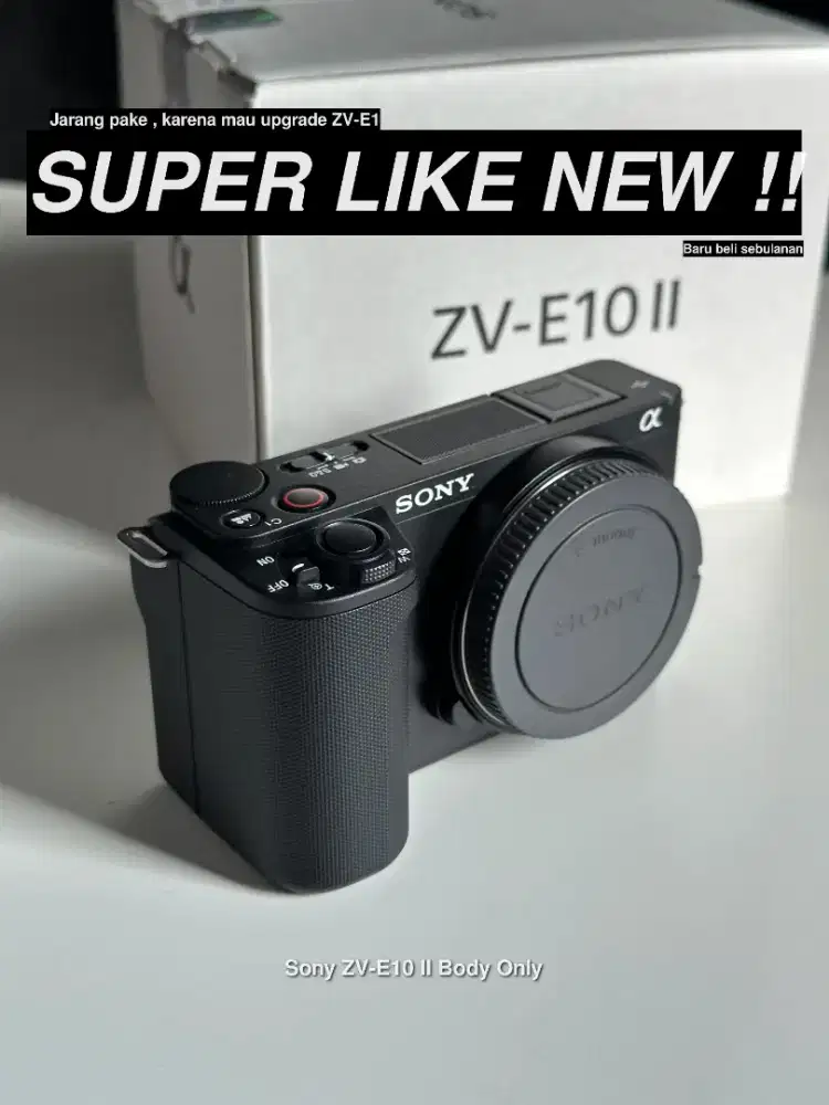 Sony ZV-E10 II BODY ONLY