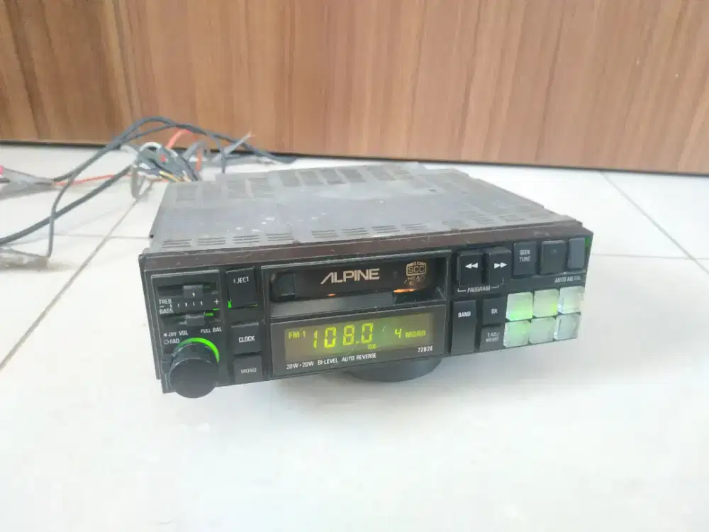 Head unit tape mobil classic vintage