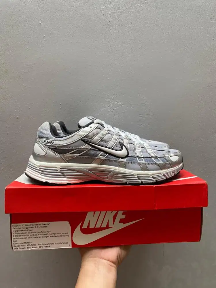 Nike P6000 Metalic Silver Grey