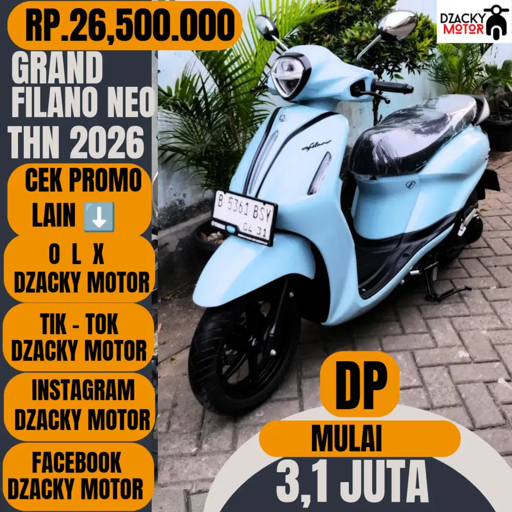 GRAND FILANO NEO 2O26 SECOND LIKE NEW