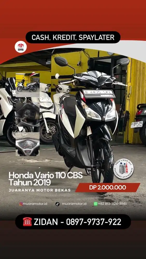 HONDA VARIO 110 LED 2019 !!!