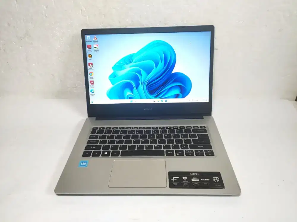 B1097 Acer A314-35 N5100 Ram 4GB ssd 256GB sentinel 100/35 no lemot,