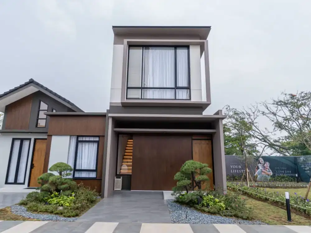 Rumah 2 Lantai dengan Clubhouse & Kolam Renang di Sawangan