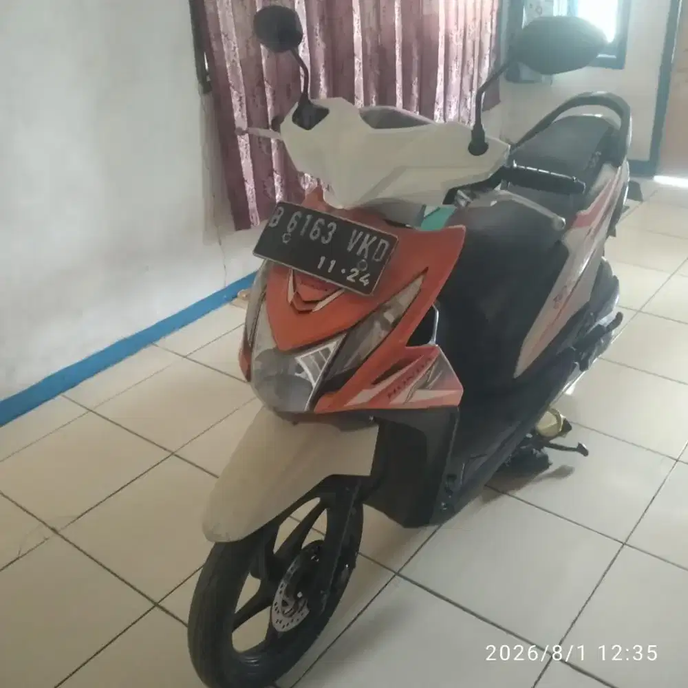 Honda beat fi 2014 surat surat komplit plat ciledug tangerang banten