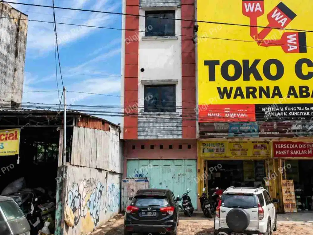 Dijual Ruko 3LT Poros Jl. Borong Raya, SHM. Siap Pakai