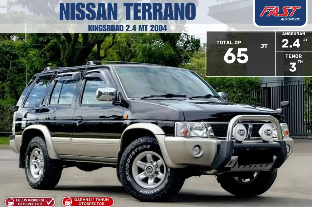 DP 55JT NISSAN TERRANO 2004 KINGSROAD 2.4 M/T K2 VERY GOOD CONDITION