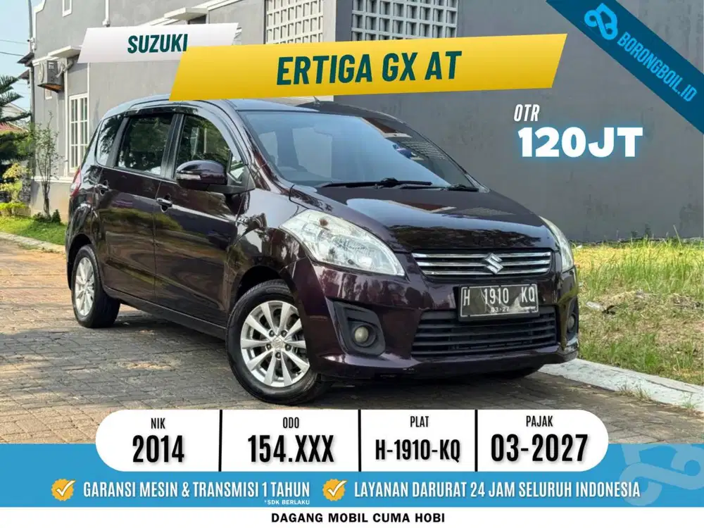 Pajak Panjang ERTIGA GX AT 2014