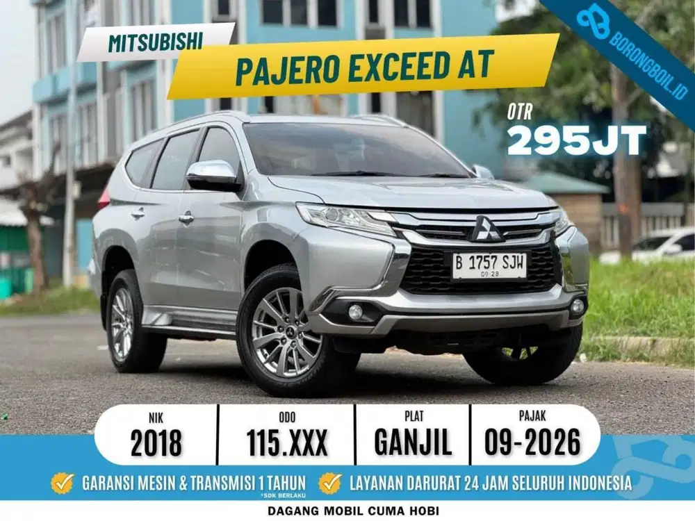 Mitsubishi Pajero Exceed 2.5 At diesel 2018 silver
