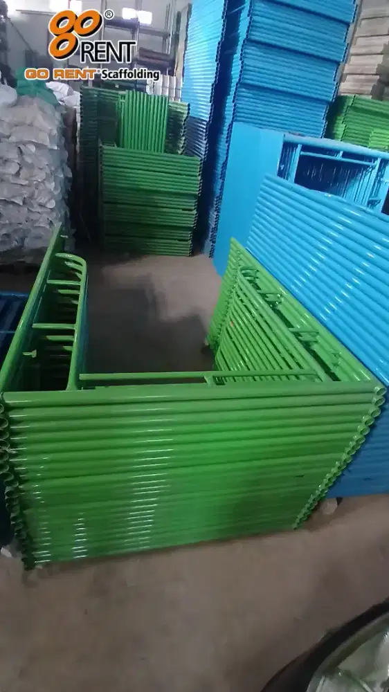 Jual baru dan second scaffolding, catwalk dll