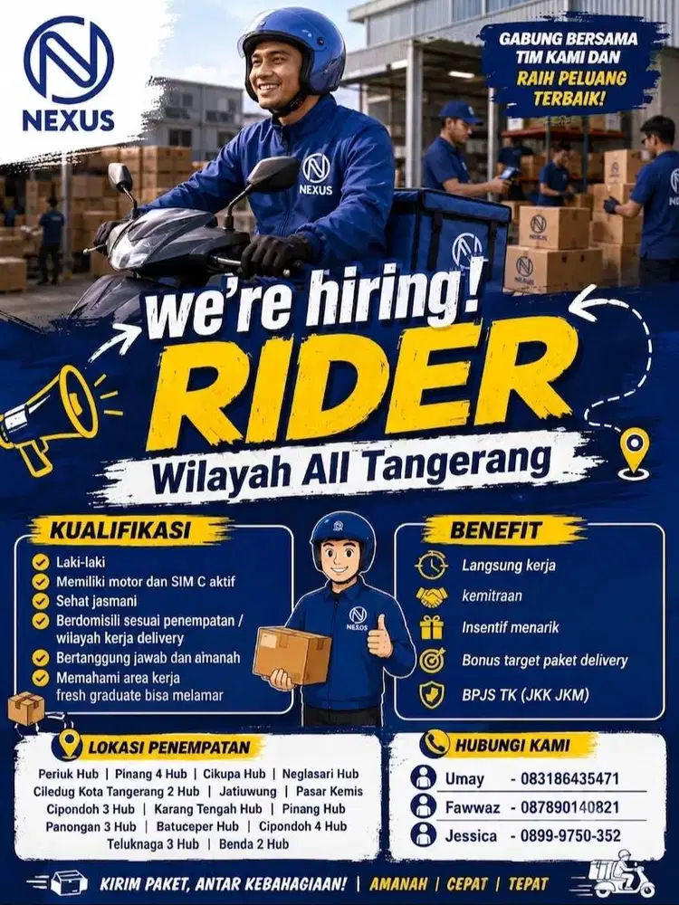 LOKER KURIR MOTOR KOSAMBI 7