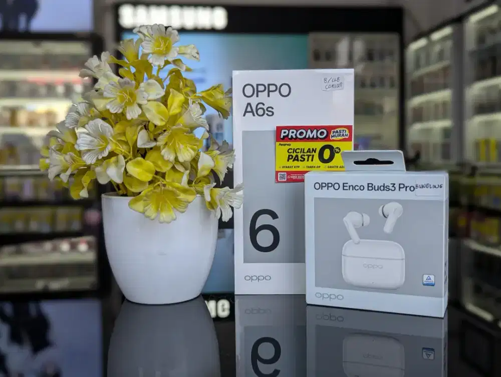 Oppo A6S 8/128 garansi resmi oppo