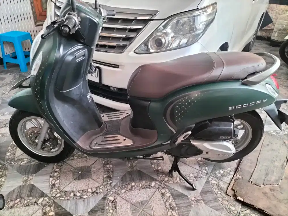 Honda Scoopy stenlis 2023 tgn 1 ors mesin klistrikan nurmal PJK hdp