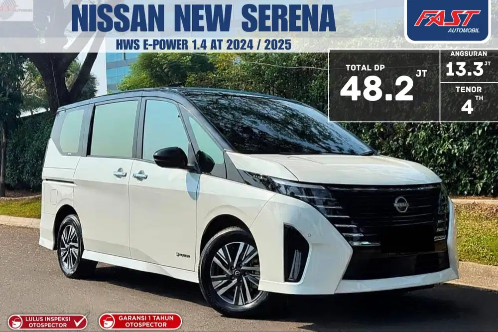 DP 48JT NISSAN NEW SERENA HWS E-POWER 2025/2024 1.4 TWO TONE LOW KM