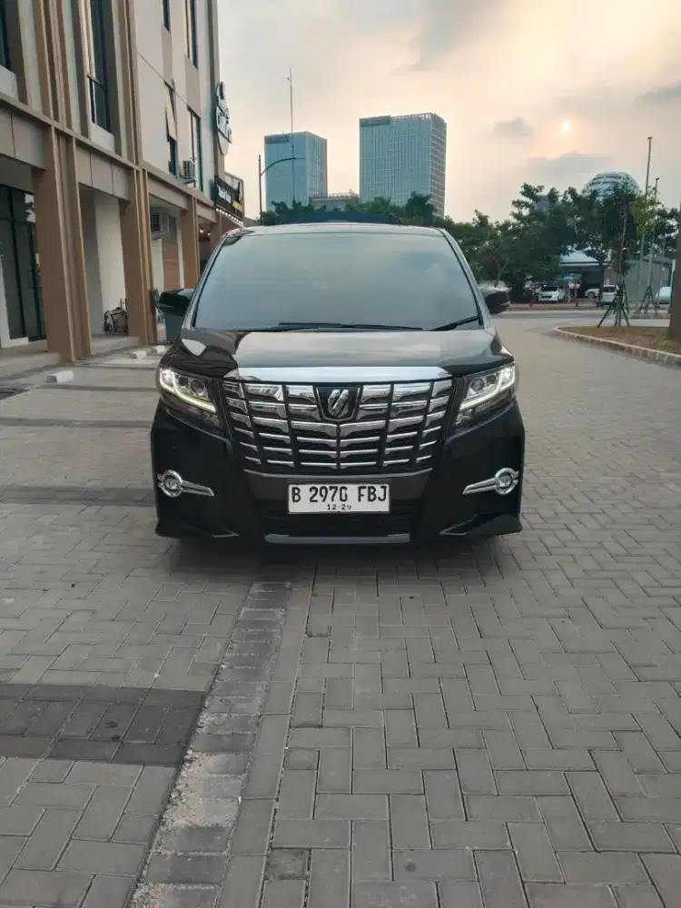 Alphard sc ps 2015 mulus