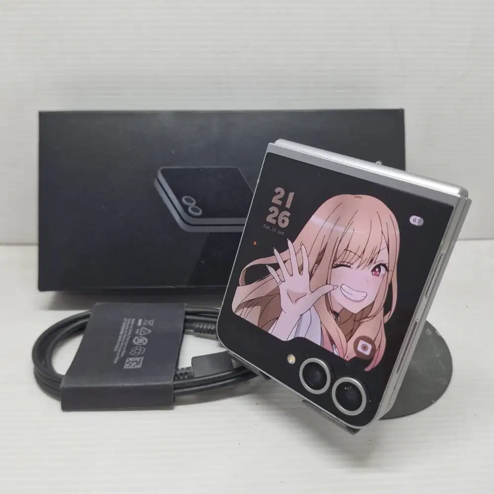 LENGKAP SAMSUNG GALAXY Z FLIP 6 5G 12/256 SILVER SEIN NO MINUS