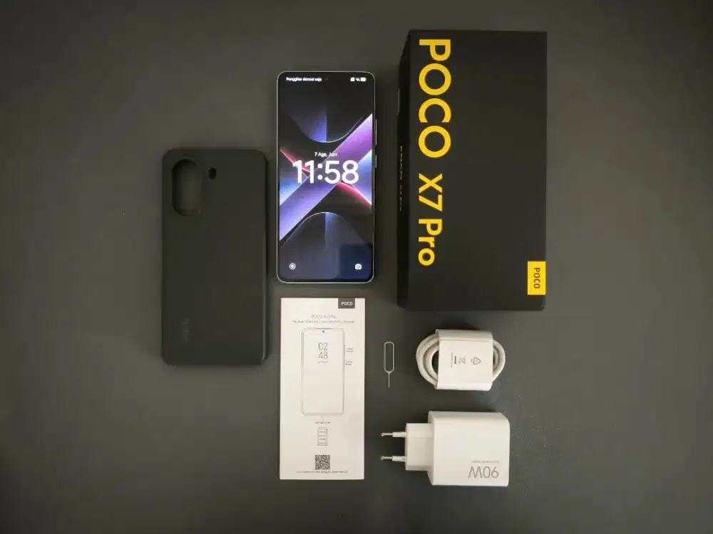 Xiaomi Poco X7 Pro 12/512 - Fullset, Ex Garansi Resmi