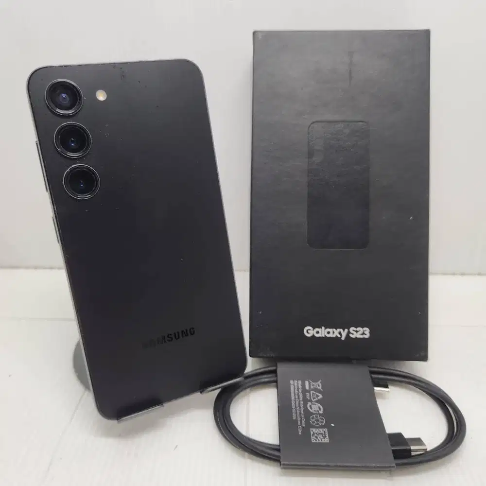 TERMURAH NO MINUS SAMSUNG GALAXY S23 5G 8/256 Black LENGKAP SEIN