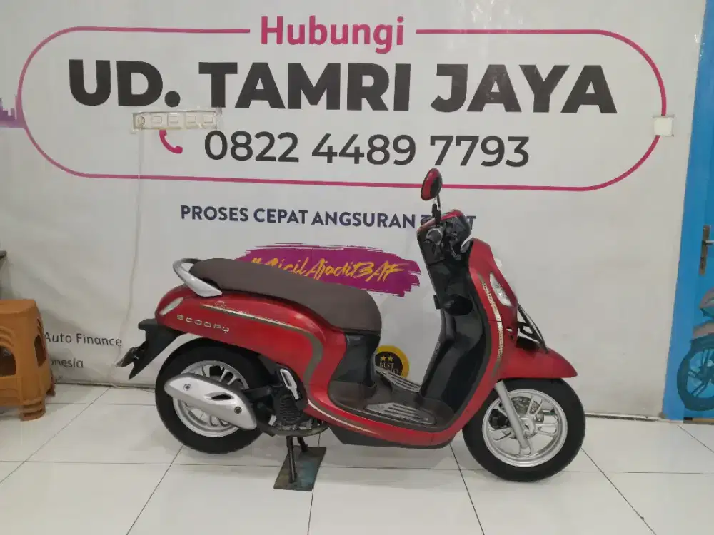 HONDA SCOOPY STYLISH 2022 MERAH DOF