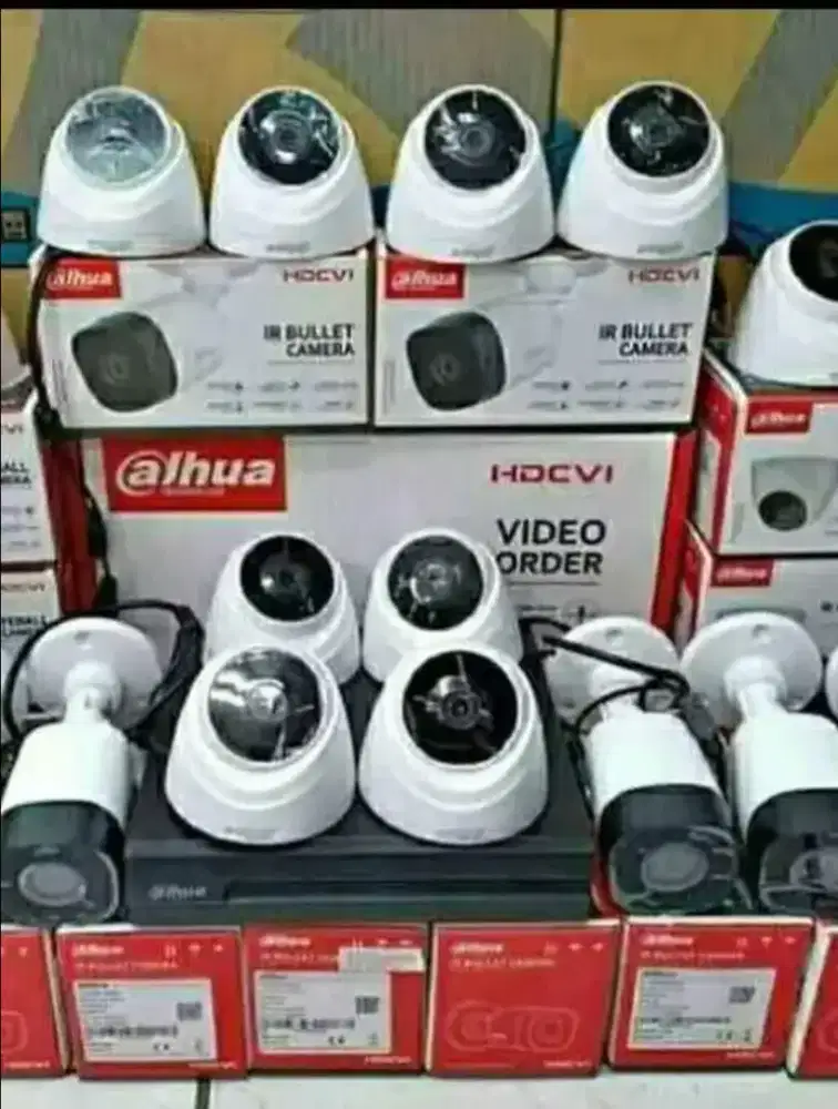 Pasang cctv baru dahua hilook service ezviz hikvision