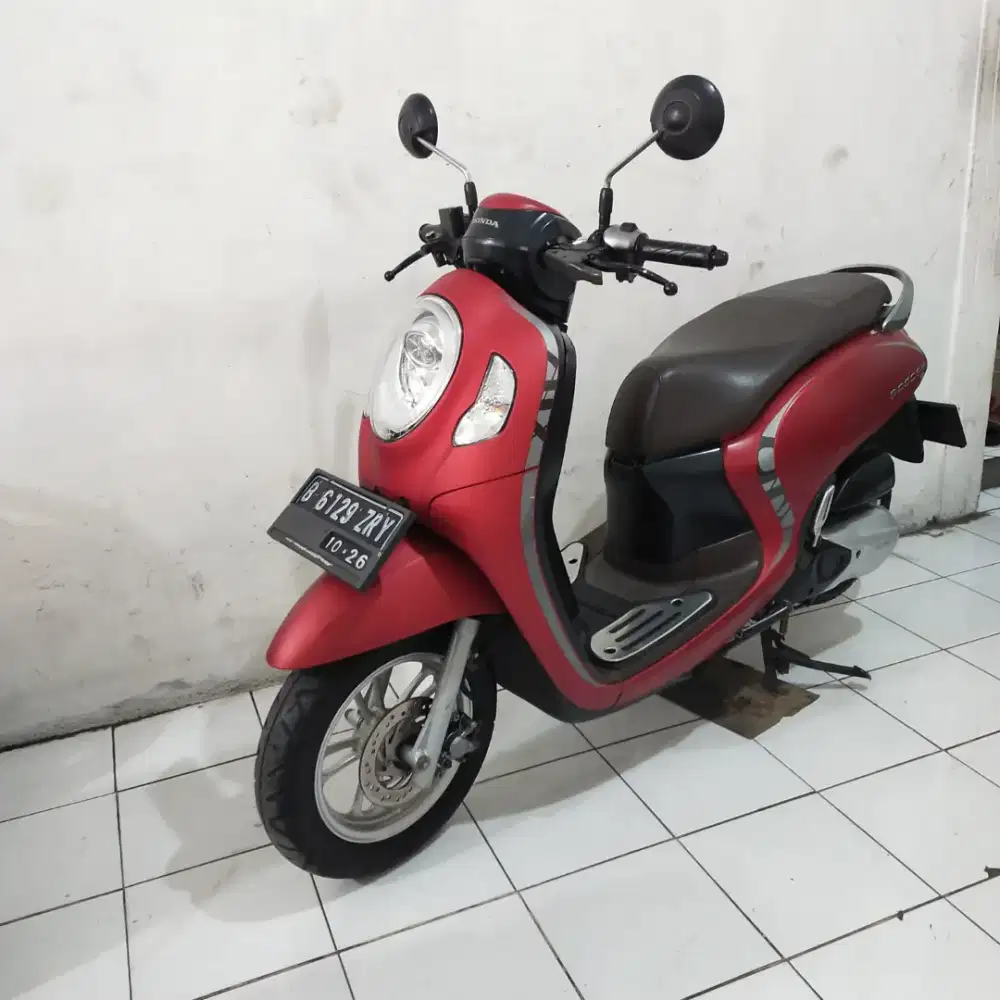 Honda Scoopy New Keyles 2021 Orisinil Mesin Cakep Bagus Lengkap