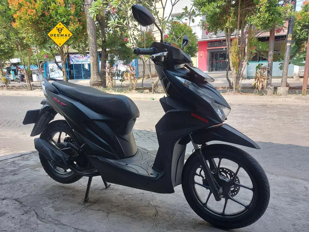 (DP 500 Rb)‼️ Honda Beat Deluxe CBS ISS Mulus 2024 Cash / Kredit