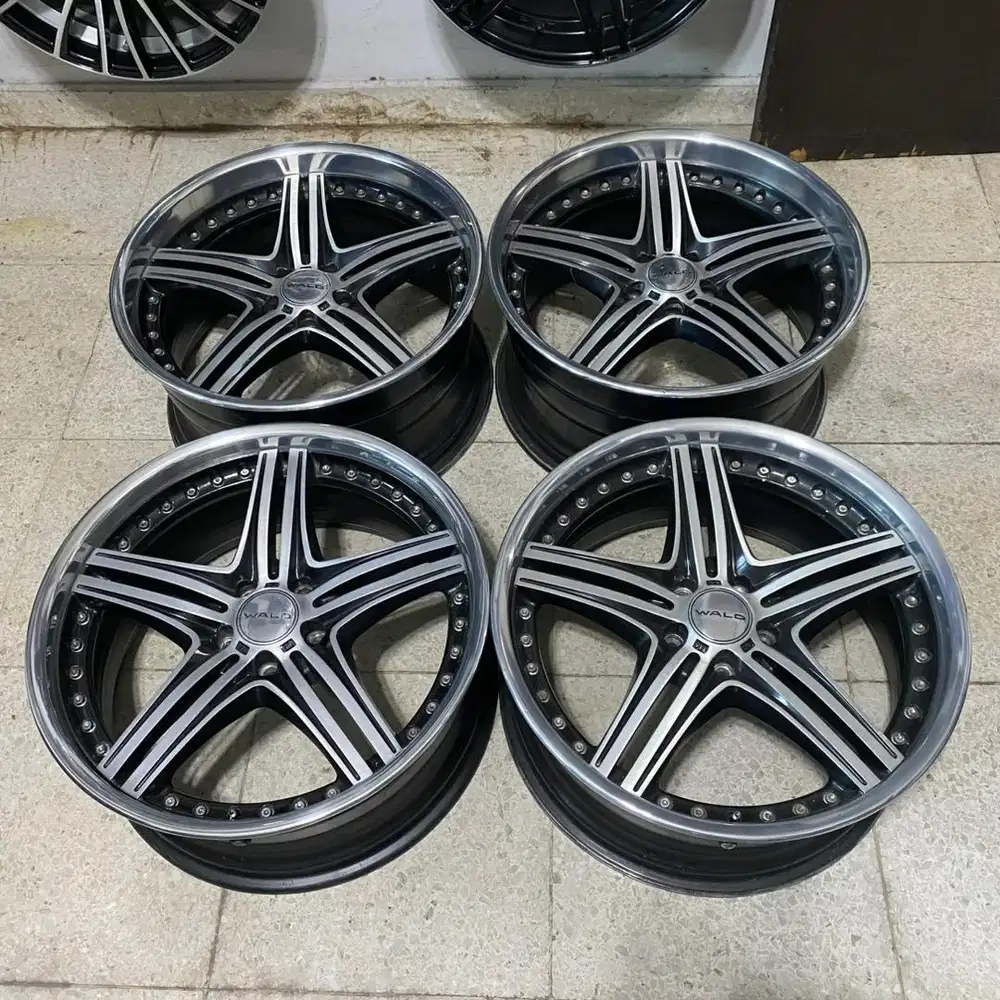 Japan Wald Mahora Ring 20 5x114 5x112 Velg Ori Original Jepang R20