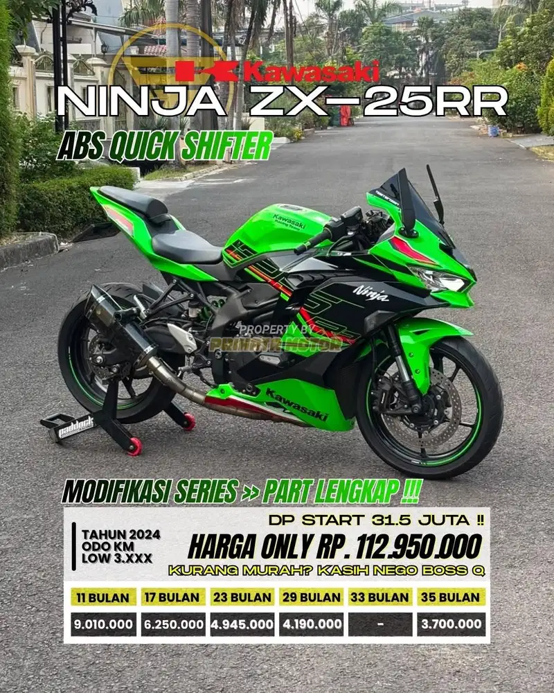 KAWASAKI ZX-25RR QS ABS 2024 !!!
