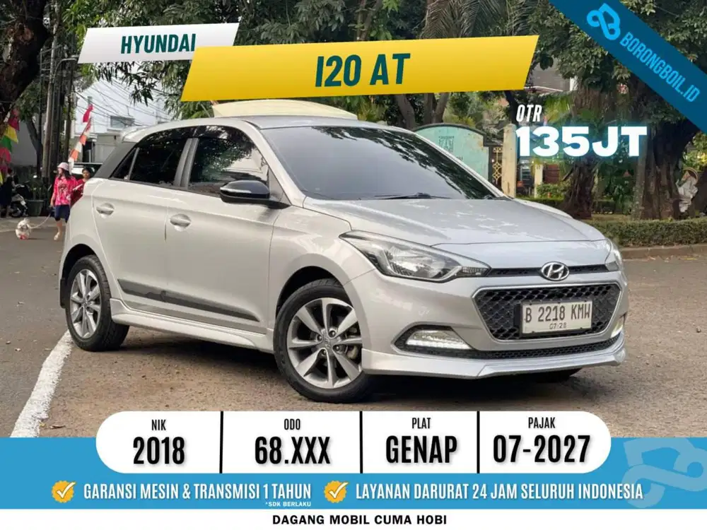 TERMURAHH HYUNDAI i20 AT  2018