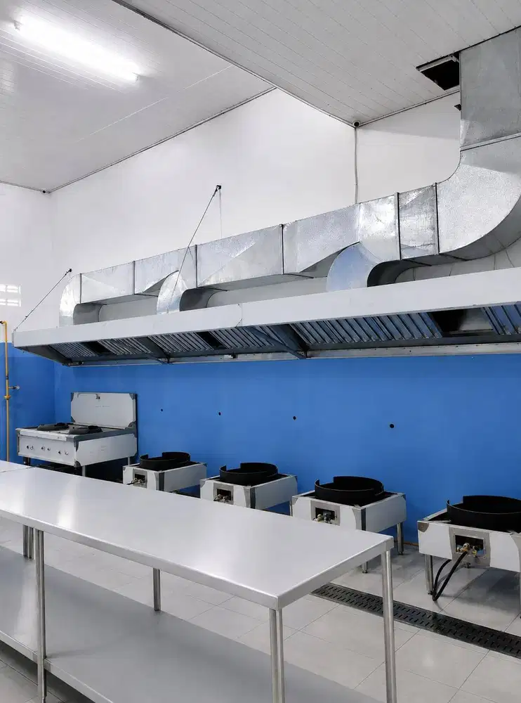 Exhaust Hood Dapur Commercial Stainless