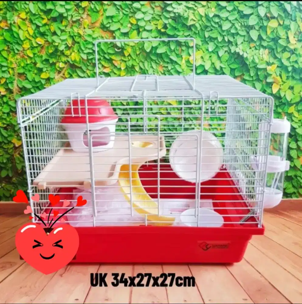 Kandang hamster 2 lantai merk Dayang