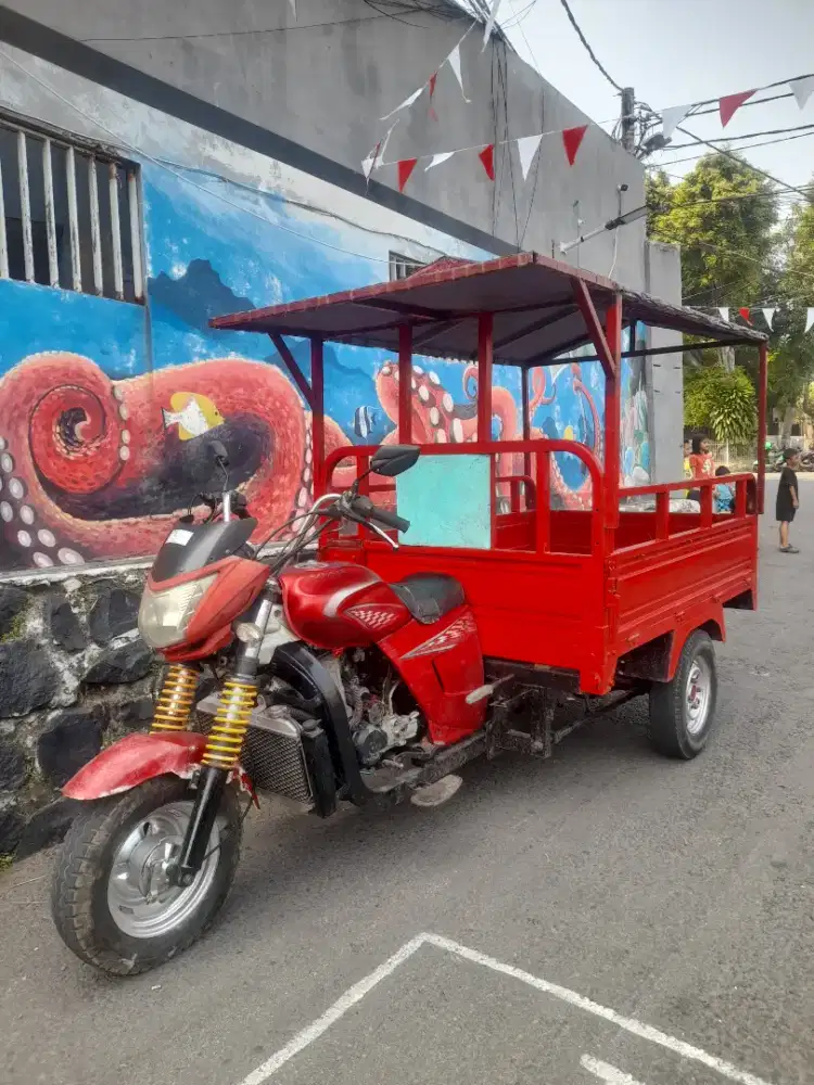 Viar long 2015 gerobak pick up roda 3 tiga cator model kaisar nozomi