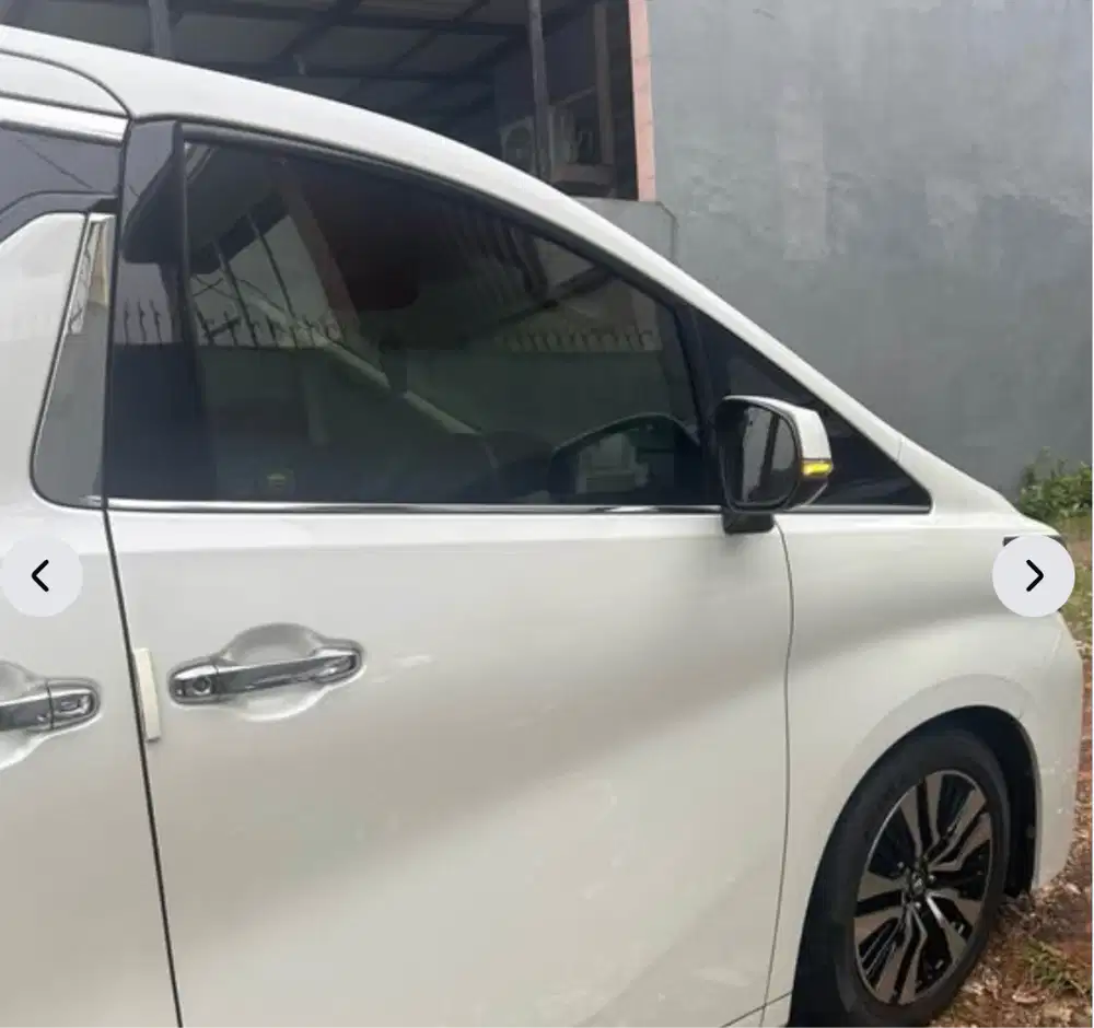 Dijual mobil Alphard tahun NIK 2019 Putih dan Interior bersih. Jakarta