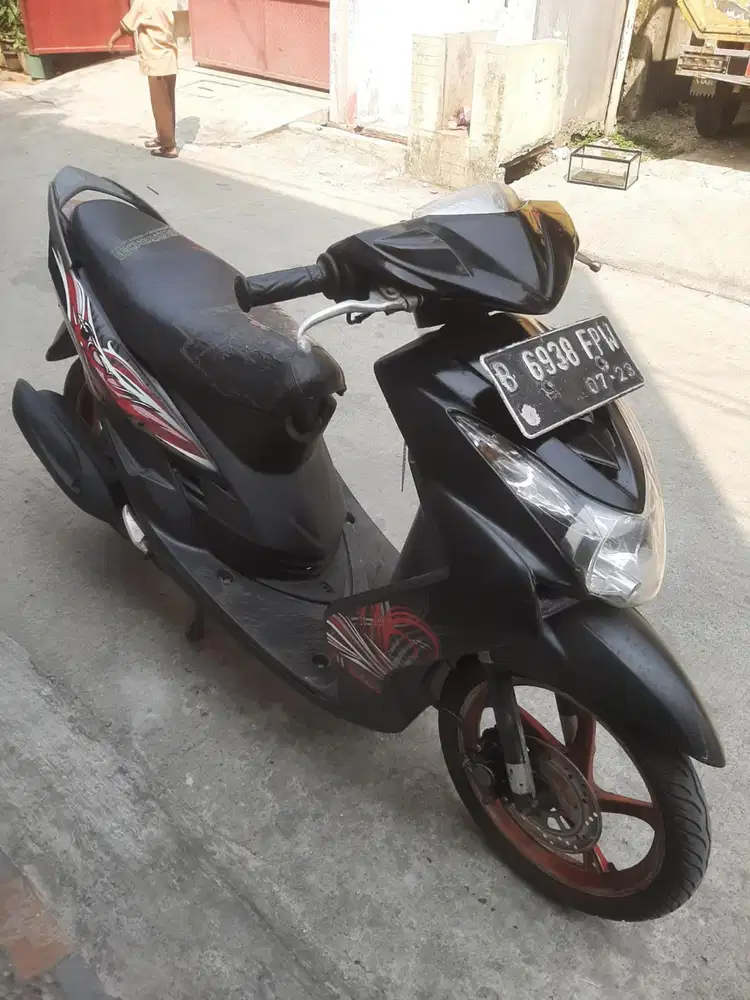 Yamaha Mio Soul 2008 ss lengkap mesin bagus stater hidup ,Bekasi Kab