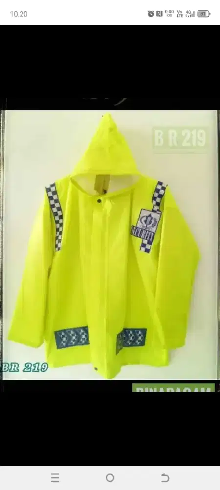 Jas hujan securyty