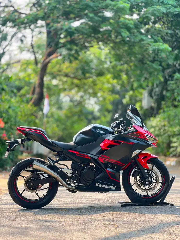 KAWASAKI NEW NINJA 250 FI ABS SE 2018 MERAH KM LOW PAJAK PANJANG MULUS