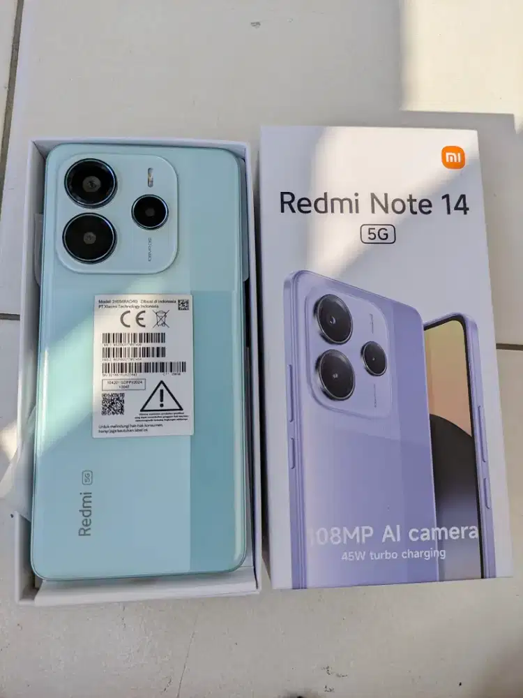 Redmi Note 14 5G 8/256gb Like New garansi