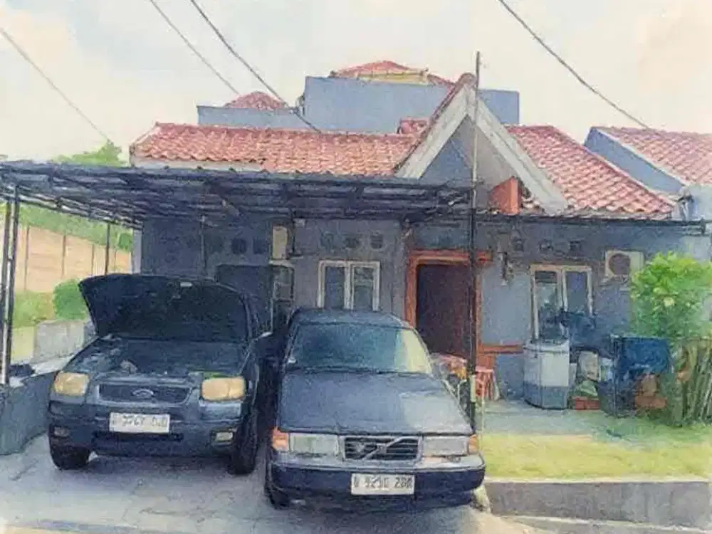 Dijual cepat Rumah Hook luas murah di pusat kota Depok Bella Casa Residence