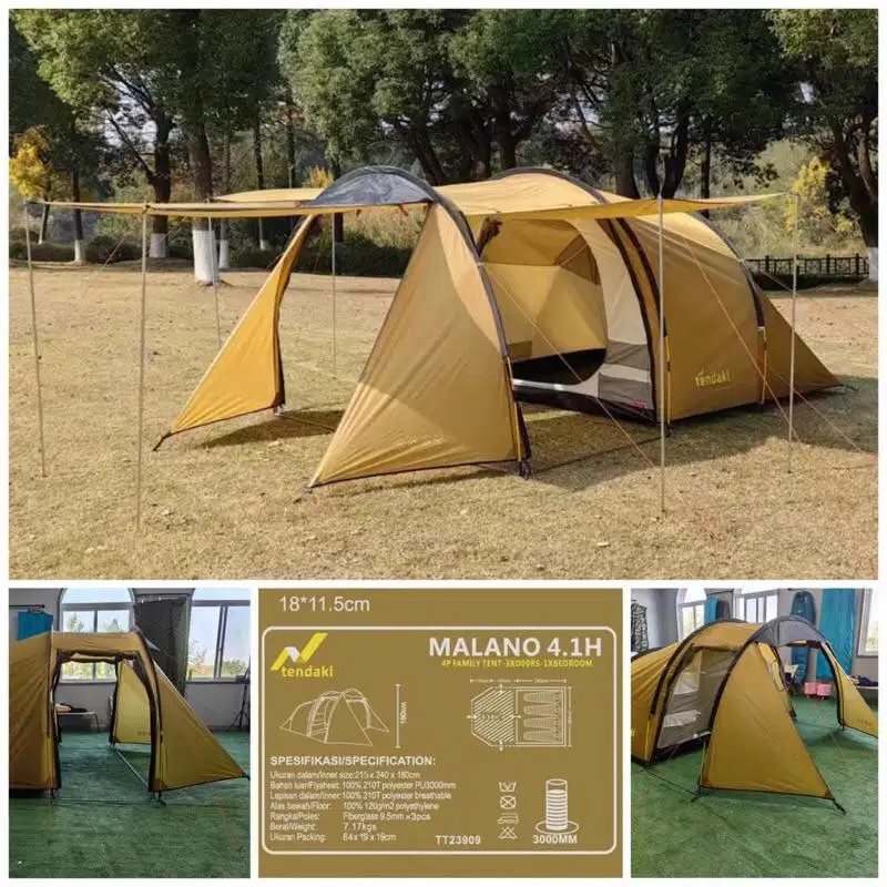 Tenda camping tendaki malano 4.1 H