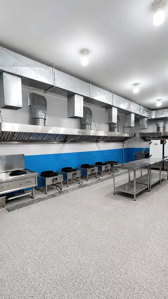 Exhaust Hood Dapur Commercial Stainless | FRESH AIR