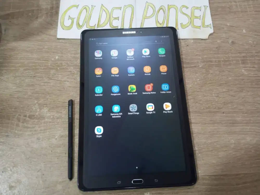 Samsung Tab A-Spen.4G.Ram 3/16GB.10,1 INCH.ORI.GOLDEN PONSEL