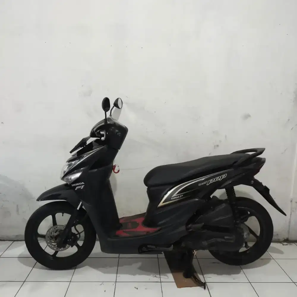 Honda Beat POP 2015 Orisinil Mesin Aluss Lengkap Bagus