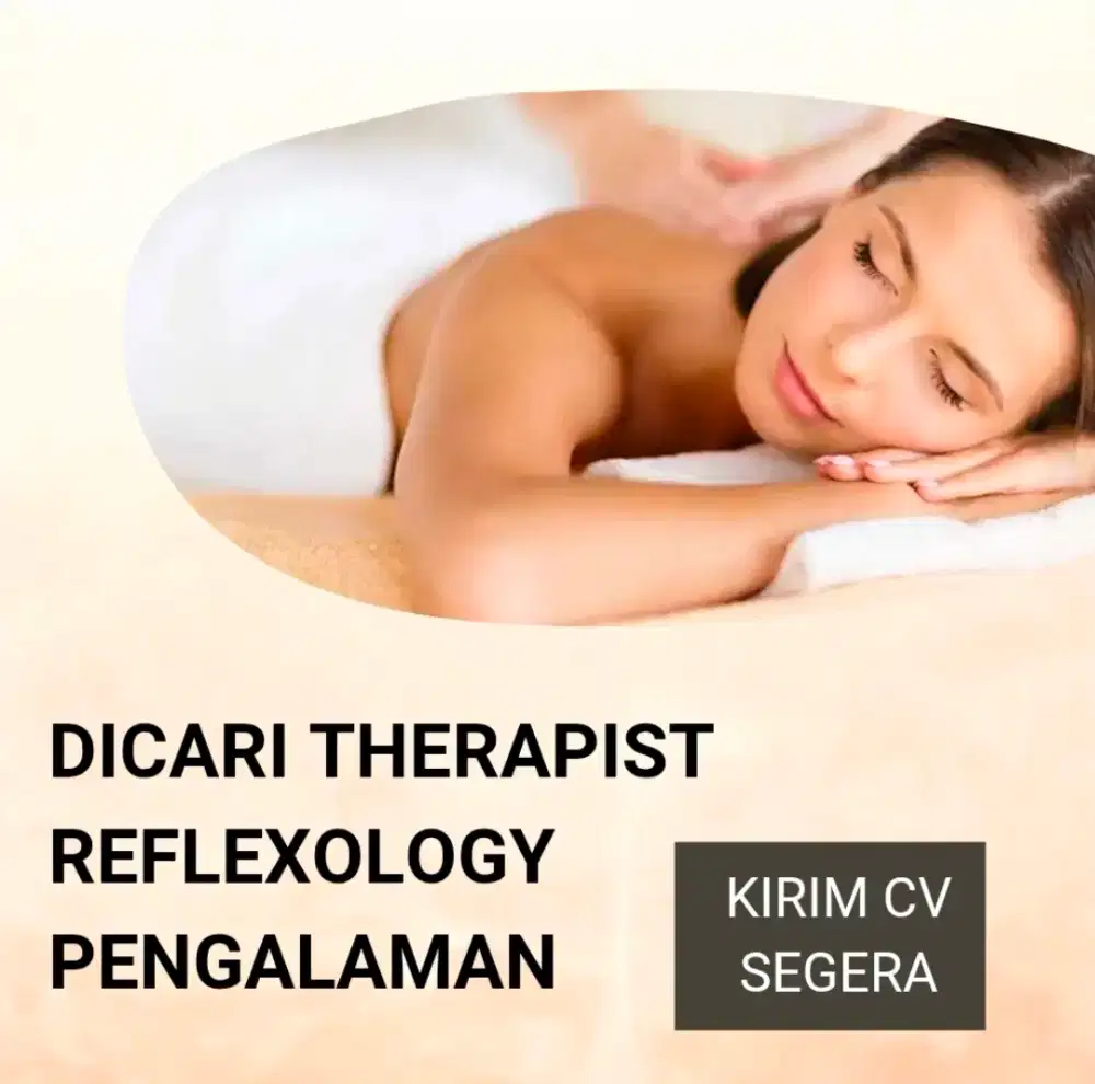 DICARI SEGERA TERAPIS PENGALAMAN