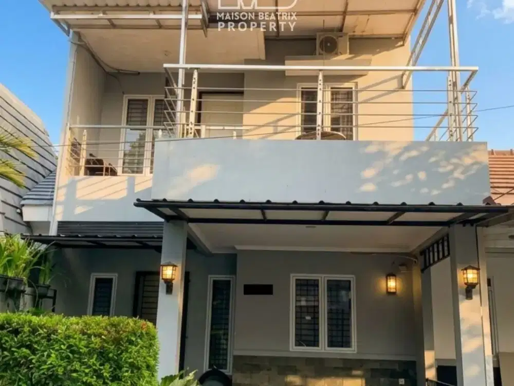 RUMAH FULL FURNISHED – CLUSTER VENESIA, SENTUL CITY