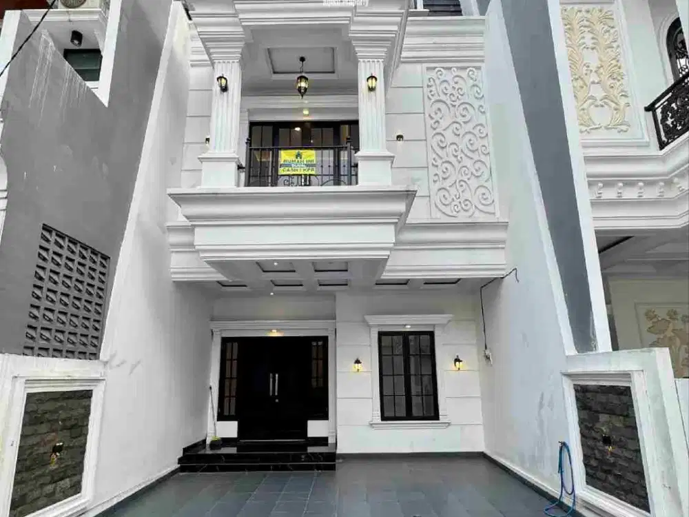 RUMAH MURAH CLASSIC MODERN DALAM CLUSTER DEKAT ST LENTENG AGUNG
